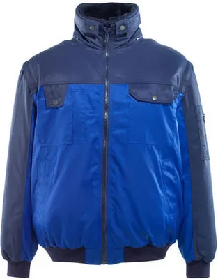 Produktbild von MASCOT® Livigno Pilotjacke Größe 4XL, kornblau/marine | Packung (1 Stück)