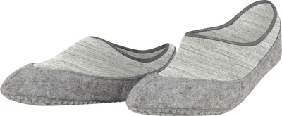 Produktbild von FALKE Cosyshoe dames huissokken, kort model, lichtgrijs (light grey)