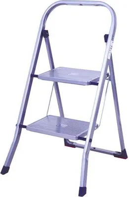 Obrázek produktu pro Schůdky Skládací Ocelové 2 Stupně Nosnost 150Kg