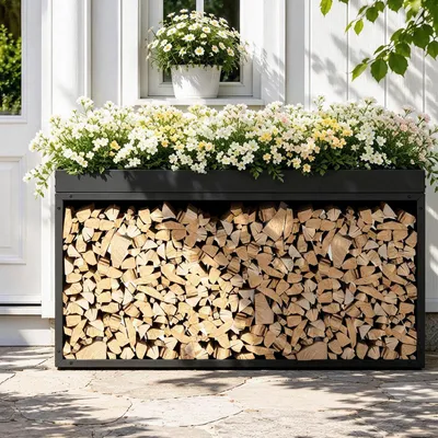 Produktbild von Holzständer FWR08, 150 x 35 x 80 cm