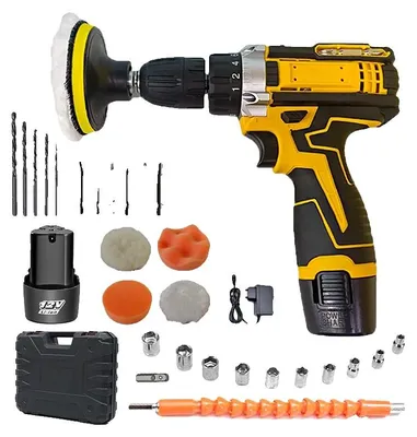 Image de Polisseuse, tournevis électrique, vitesse réglable, un kit, UE