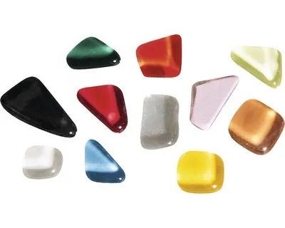 Produktbild von Mosaiksteine Mischung Soft Glas polygonal 515 Stk bunt