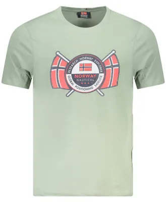 Obrázok produktu pre Norwegen 1963 Herren Kurzarm T-Shirt Grün