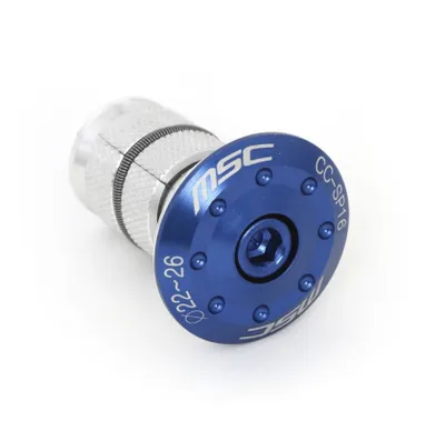 Produktbild von MSC Gabel-Kompressor Expander 22-26 für1 1/8" Carbon Steuerrohr BLAU