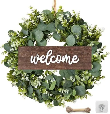 Immagine prodotto di Ghirlande colorate per porte: decorazioni verdi per tutto l'anno