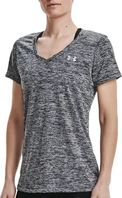 Zdjęcie produktu dla Under Armour HeatGear Twist Tech V-neck Tee W