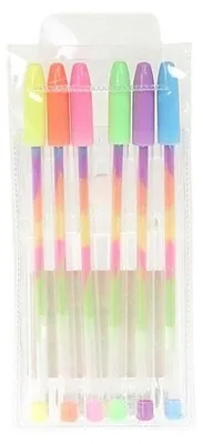 Produktbild von Bunte Gelstifte, 6 Farben – ADAR