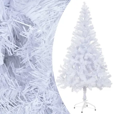 Produktbild von vidaXL Künstlicher Weihnachtsbaum Beleuchtung Kugeln 120cm 230 Zweige