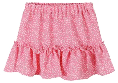 Produktbild von Minoti - Rock für Mädchen, Mit Falten, Fältchen MN333 (110) (Pink)