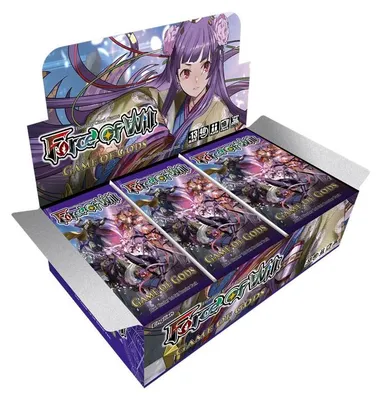 Produktbild von Force of Will (FOW / D1) Display Booster Box Game of Gods