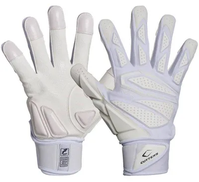 Image de Gants de Football américain Cutters Force 6.0 Lineman Blanc