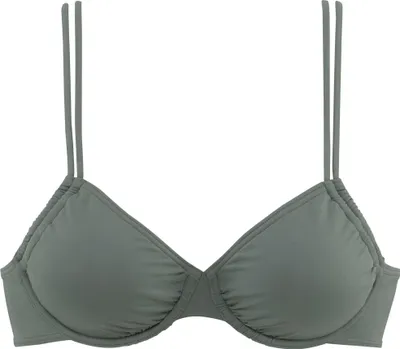 Produktbild von LASCANA Bügel-Bikini-Top Italy oliv Größe 44 Cup D