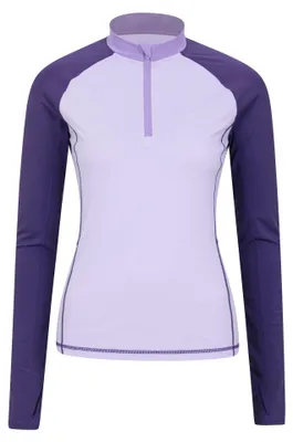 Produktbild von Mountain Warehouse - "Helston" Hautausschlagschutz für Damen Langärmlig MW3068 (40 DE) (Violett)