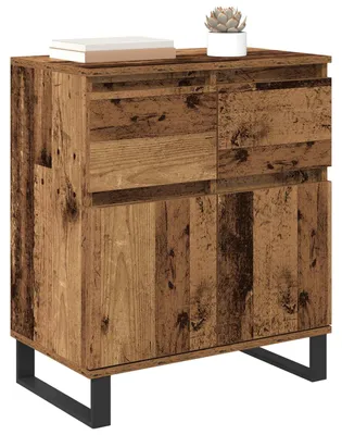 Obrázek produktu pro vidaXL Příborník z regenerovaného dřeva 60 x 35 x 70 cm kompozitní dřevo a železo