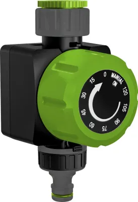 Image de Minuteur de débit d'eau jusqu'à 120 min ABS TPR 3/4"-1