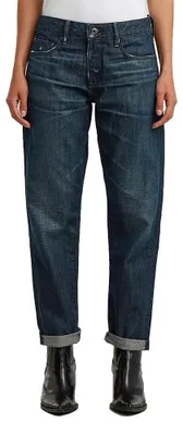 Immagine prodotto di G-STAR Jeans da donna modello Kate, vestibilità boyfriend, colore blu, taglia 27W x 28L