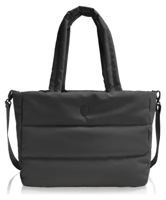 Produktbild von HEYS Reisetasche Schultertasche mit Laptopfach The Puffer Travel Tote Black schwarz