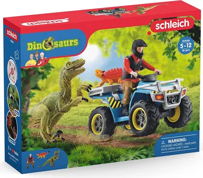 Produktbild von schleich Dinosaurs 41466, Dinosaurs and volcano, Research station, 4 Jahr(e), Mehrfarbig, Kunststoff