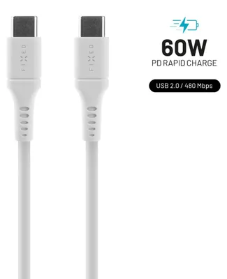 Zdjęcie produktu dla FIXED FIXDLS-CC12-BK, 1,2 m, USB C, USB C, USB 2.0, 4,8 Gbit/s, Czarny