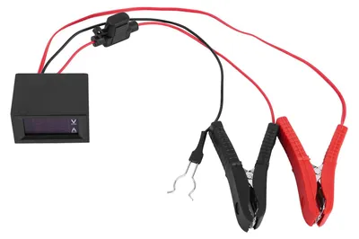 12V Auto-Leckstromtester mit digitaler Anzeige und Klemmen