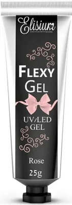 Obrázek produktu pro ELISIUM Flexy gel pro UV/LED prodlužování nehtů Rose 25g