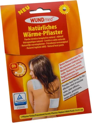 Produktbild von Wärmepflaster/Schmerzpflaster, 13 cm x 9,5 cm, Vorteilspack (Set mit 5 Stück)
