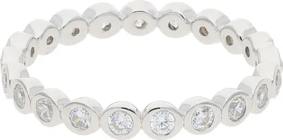 Produktbild von Ring Silber 925 rhodiniet Zirkonia JL10-07-2924 JuwelmaLux Größe 58