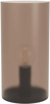 Image de Lampe cylindrique en verre pour un éclairage chaleureux