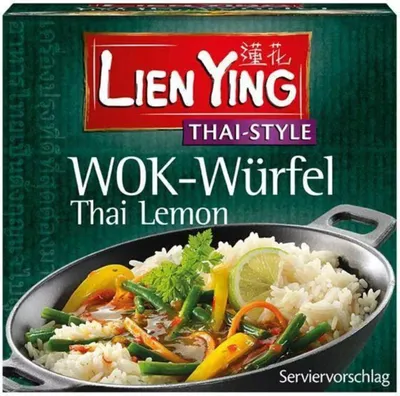 Produktbild von Lien Ying Wok-Würfel Thai-Lemon, 40g