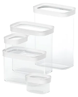 Produktbild von EMSA N1142900, Set, Rechteckig, 8,3 l, Transparent, Weiß, 450 ml, 1000 ml