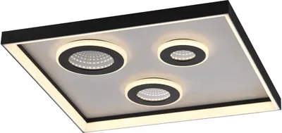 Produktbild von PAUL NEUHAUS LED-Deckenleuchte 6856-18 schwarz, 32 W, 4000 lm, CCT, Fernbedienung