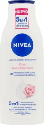 Obrázok produktu pre Nivea Rose Petal telové mlieko 5 v 1 400 ml
