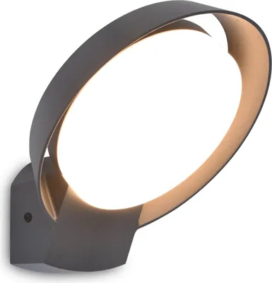 Produktbild von LUTEC Polo LED Aussenwandleuchte Warmweiss 15W IP54 anthrazit