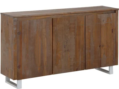 Produktbild von Larry | Schrank mit 3 Türen aus Kieferbraun