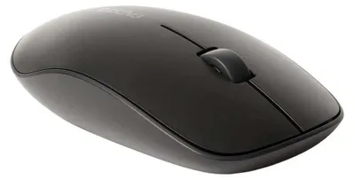 Produktbild von Rapoo M200, Beidhändig, RF Wireless + Bluetooth, 1300 DPI, Schwarz