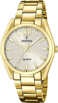 Produktbild von Festina Armbanduhr Damen Casual Edelstahl Uhr gold UF20640/1