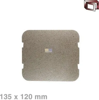 Obrázok produktu pre Kryt vlnovodu Sharp 135x120 mm Sharp PCOVPA308WRE1 pre mikrovlnnú rúru