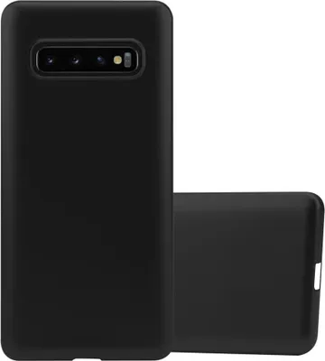 Zdjęcie produktu dla Etui ochronne Cadorabo do Samsung Galaxy S10 PLUS w kolorze czarnym etui na telefon komórkowy silikonowe etui z TPU