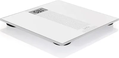 Produktbild von Laica PS1054, Elektronische Personenwaage, 150 kg, 100 g, Weiß, kg, Quadratisch