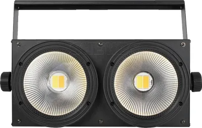 Image de Projecteur de scène, puissance 200W, contrôle DMX512, COB blanc chaud froid, prise EU