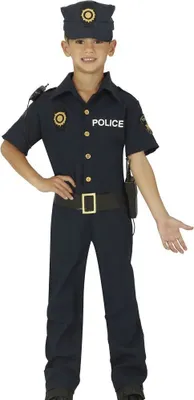 Produktbild von Police Man Kinderkostüm