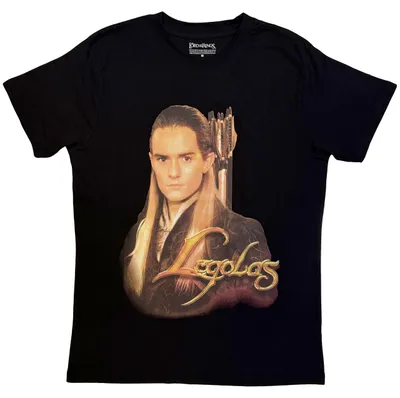 Produktbild von Lord Of The Rings - T-Shirt für Herren/Damen Uni RO15813 (XL) (Schwarz)