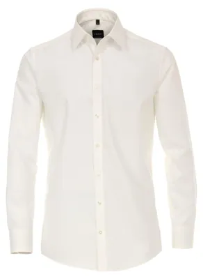 Produktbild von Bundle - Venti - Modern Fit - Bügelfreies Herren Langarm Hemd in verschiedenen Farben (001480), Größe:35, Farbe:Creme (002)