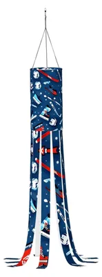 Produktbild von Halloween-Windsack mit Eishockey-Motiv, Hängedekoration für den Außenbereich