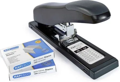 Produktbild von Famanu Heftmaschine für 100 Blatt Papier - mit Heftklammern