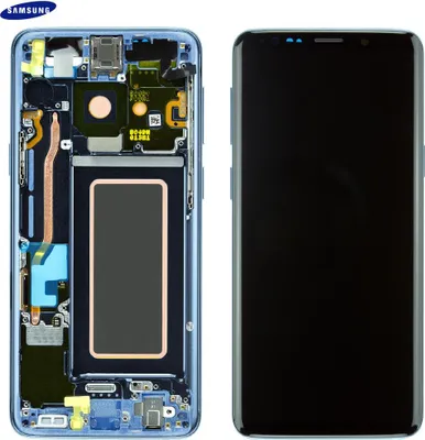 Produktbild von Original Samsung Galaxy S9 SM-G960F LCD Display Touch Screen Bildschirm Coral Blau GH97-21696D / GH97-21697D