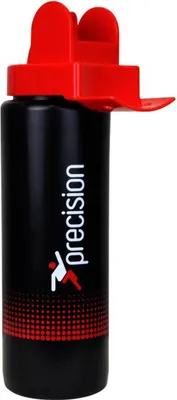 Produktbild von Precision Team Trinkflasche 1 L RD224 (Einheitsgröße) (Schwarz/Rot)