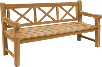 Produktbild von Teako Design Friesenbank Teak Massivholz Extra Stark Wetterfest 180cm