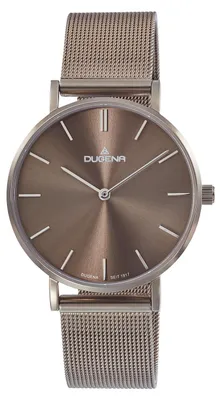 Produktbild von Dugena 4461009 Damen-Armbanduhr, Edelstahl-Gehäuse, Metall-Armband