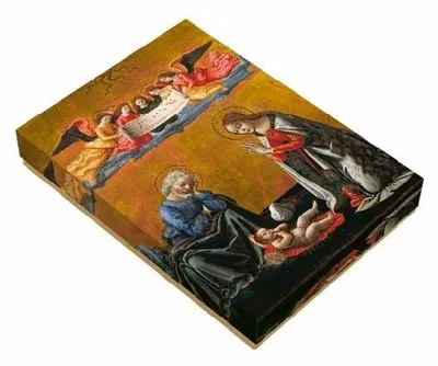 Produktbild von Weihnachts-Kartenbox mit 10 Kunst-Klappkarten, Goldprägung, inkl. Einlegeblättern & Briefhüllen